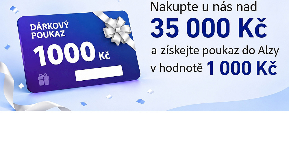 Nakupte na supellex.cz nad 35 000 Kč a  získejte poukaz Alza 