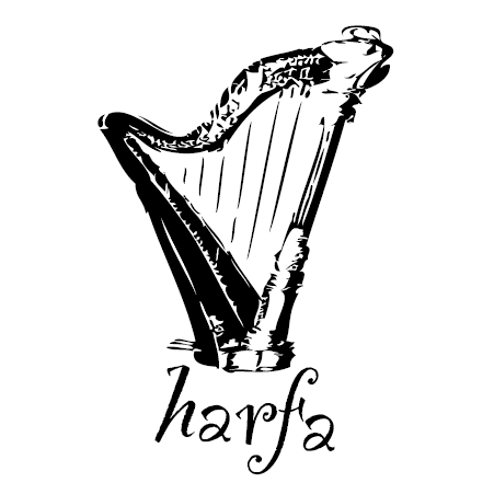 Harfa Vintage