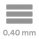 Zobrazit 0,40 mm