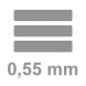Zobrazit 0,55 mm
