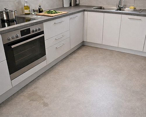 Jak vybrat PVC podlahu do kuchyně