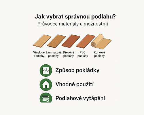 Jak vybrat správnou podlahu? Průvodce materiály a možnostmi