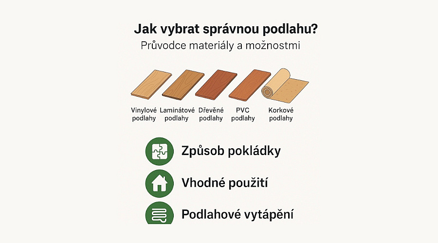 Jak vybrat správnou podlahu? Průvodce materiály a možnostmi