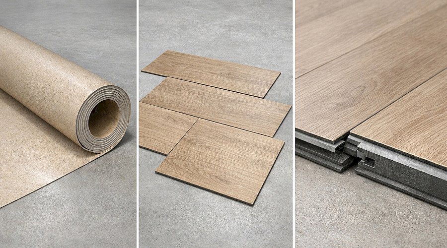 PVC vs. vinyl – jaký je mezi nimi rozdíl a co zvolit