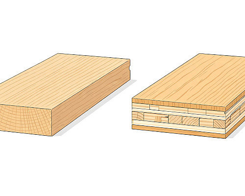 Dřevěné podlahy z hlediska konstrukce