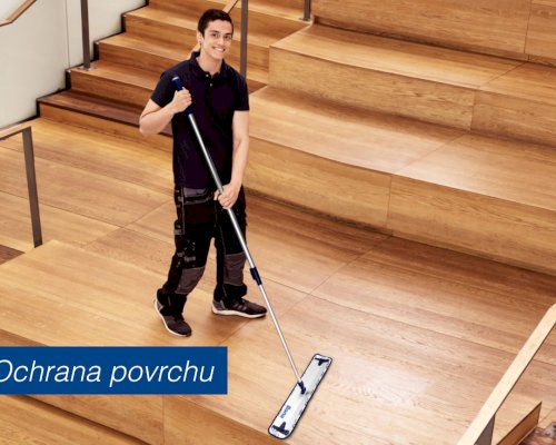 Jedině správným čištěním lze udržet podlahu jako novou