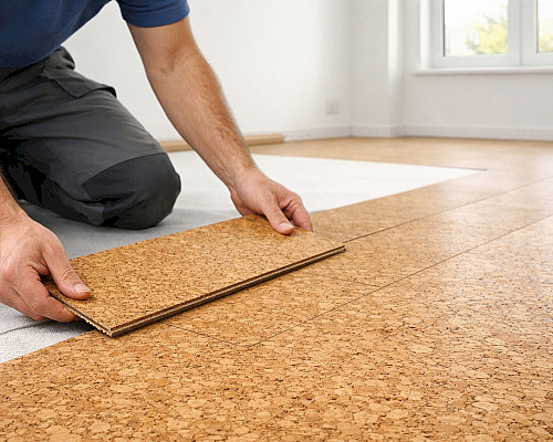 Jak na instalaci korkové podlahy