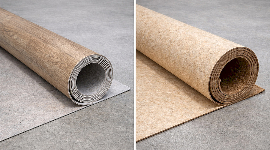 PVC vs. linoleum – jaký je mezi nimi rozdíl a co zvolit