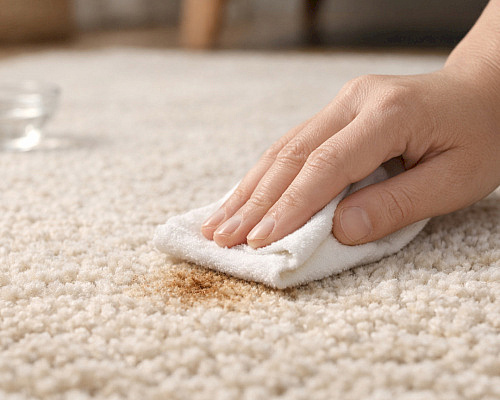 Jak čistit vlněný koberec bez poškození: správný postup a nejčastější chyby