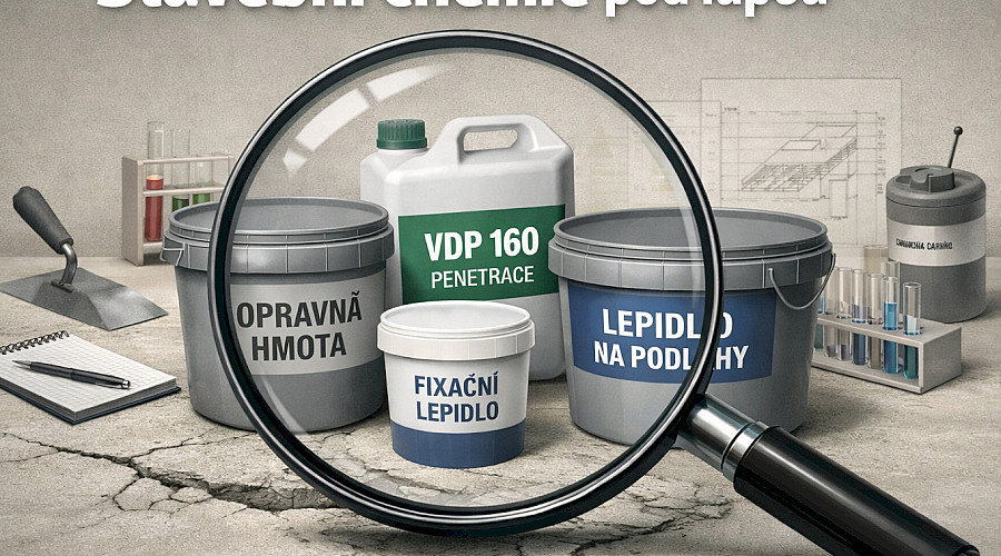 Stavební chemie pod lupou: Co všechno obnáší příprava podkladu a lepení podlah?