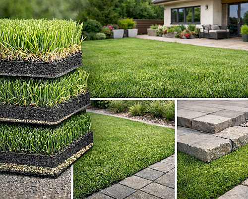 Druhy umělých trávníků