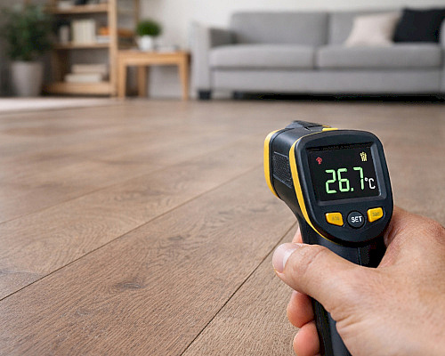 Vícevrstvé dřevěné podlahy a podlahové topení – co je skutečně vhodné