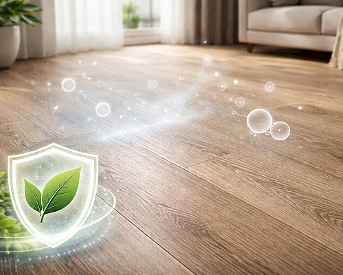 Vinylové podlahy a těkavé organické látky (VOC): Co by měl vědět každý zákazník 