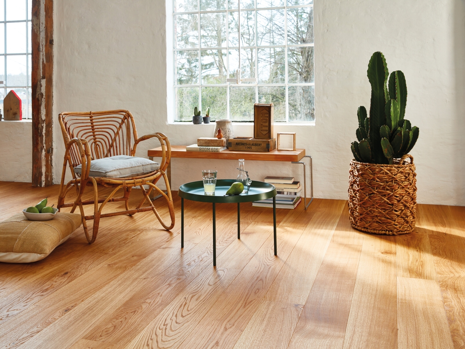 Dřevěná podlaha the family Jakub, 5G Click, olej Live Natural