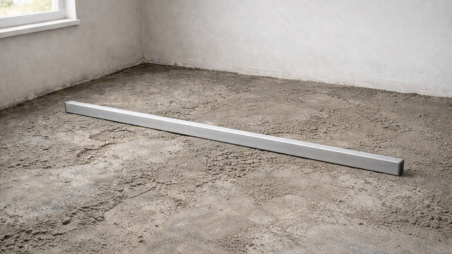 Vyrovnání podlahy betonovou směsí