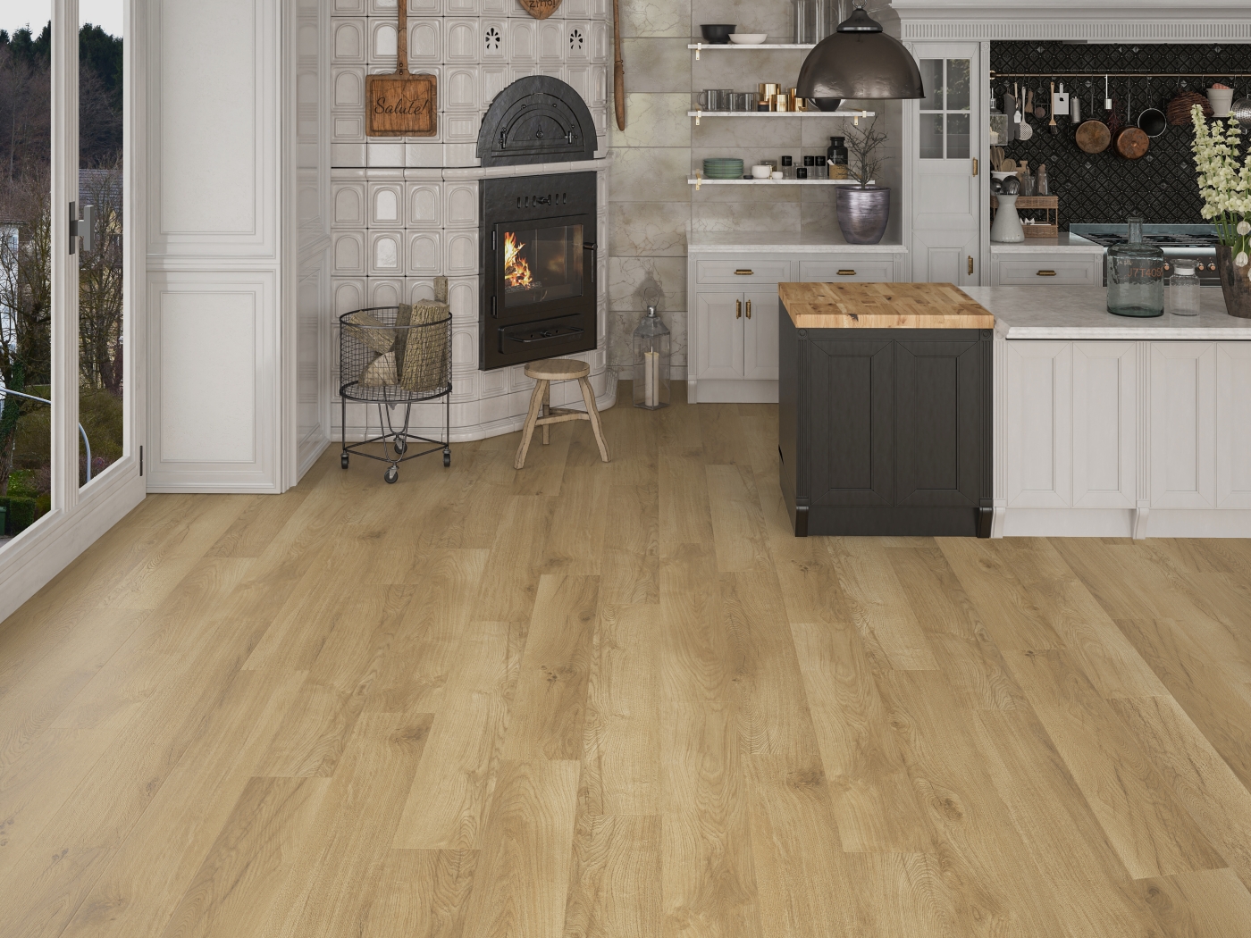 Hybridní vinylová podlaha Zenith EPC Solana 6,5 mm