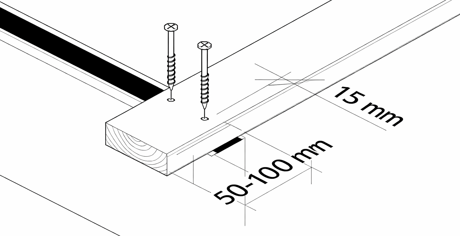 Jak umístit terasové vruty