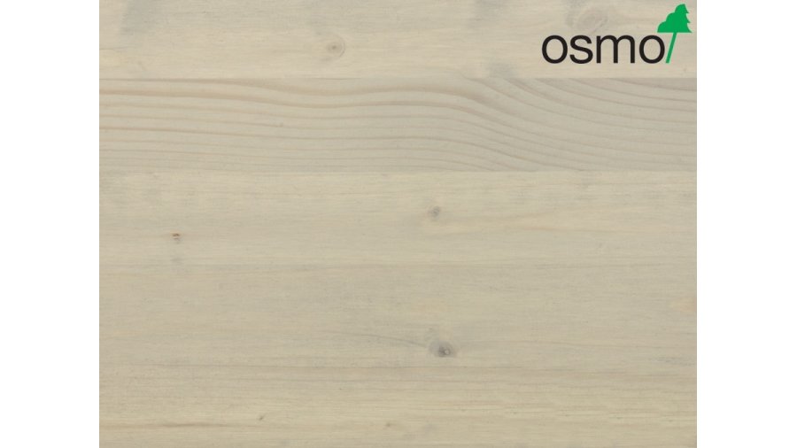 OSMO 3181 Křemen Intenziv dekorační vosk na smrku