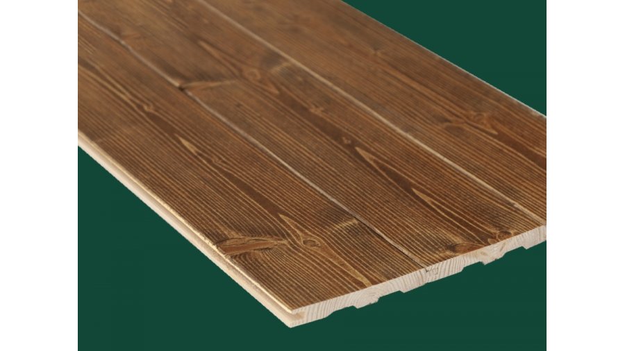 Osmo 708 Teak na Smrku jedna vrstva + jedna vrstva Osmo 701 bezbarvý mat