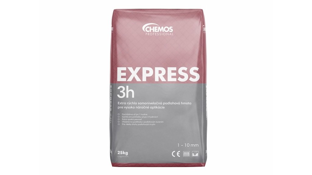 Chemos Express 3h samonivelační hmota 25 kg