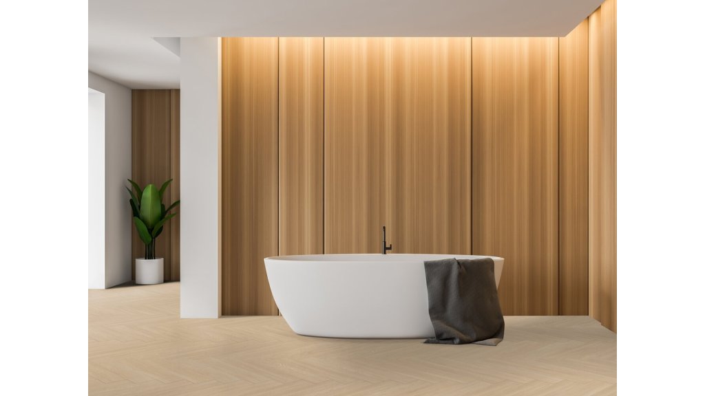 Vinylová plovoucí podlaha Gerflor DesignArt 55 Blomma Beige Herringbone