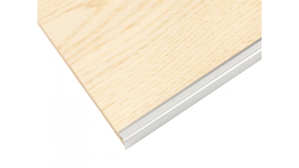 Schodový profil pro podlahy do 10,5 mm, Küberit 811 8*20*2500 Stříbrný F4