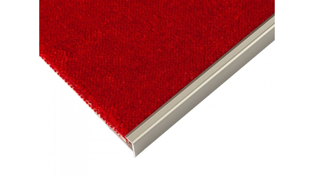 Schodový profil pro podlahy do 10,5 mm, Küberit 811 8*20*2500 Imitace nerezi F2