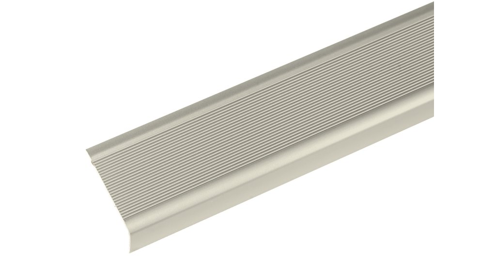 Schodová lišta šroubovací Profilteam 41*27*1200 Inox E07