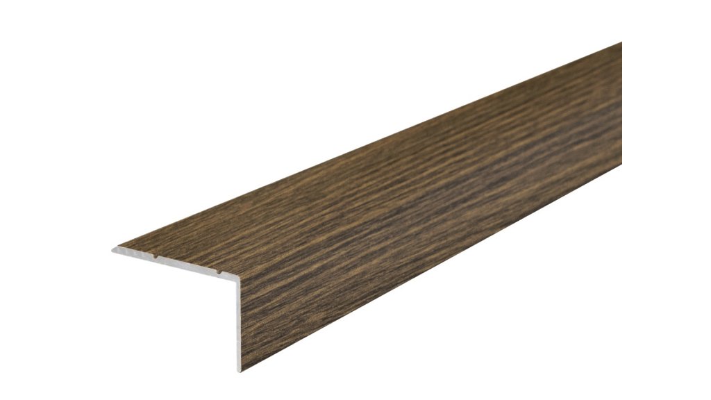 Schodová lišta samolepící Profilteam 45*27*2700 Wenge P02