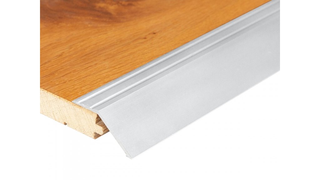 Ukončovací lišta samolepící Küberit 245 SK do 22 mm 52*2700 Stříbrná F4