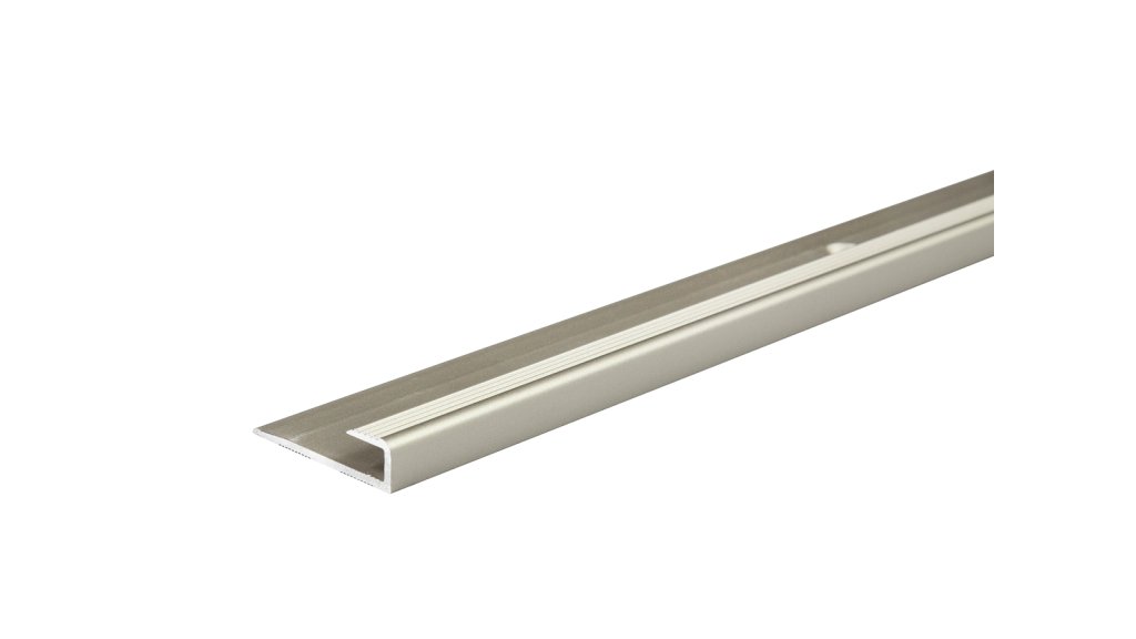Ukončovací lišta pro podlahy do 5 mm Profilteam 9*2700 Inox E07