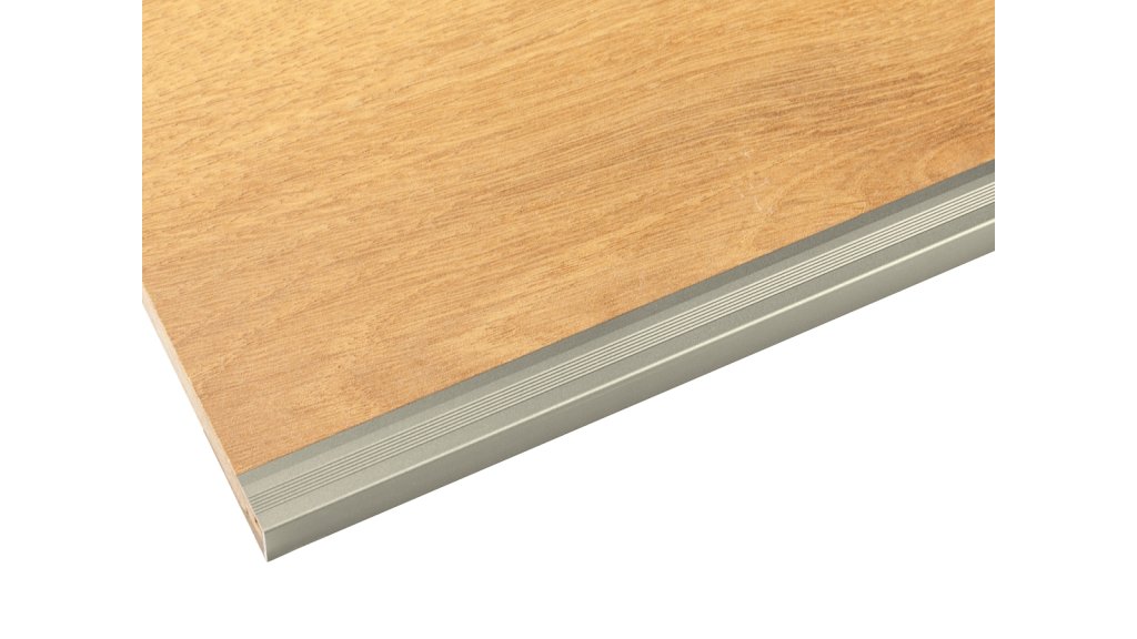 Ukončovací lišta pro podlahy 10-12 mm, Profilteam D-62, 13*2700 Šampaň E02