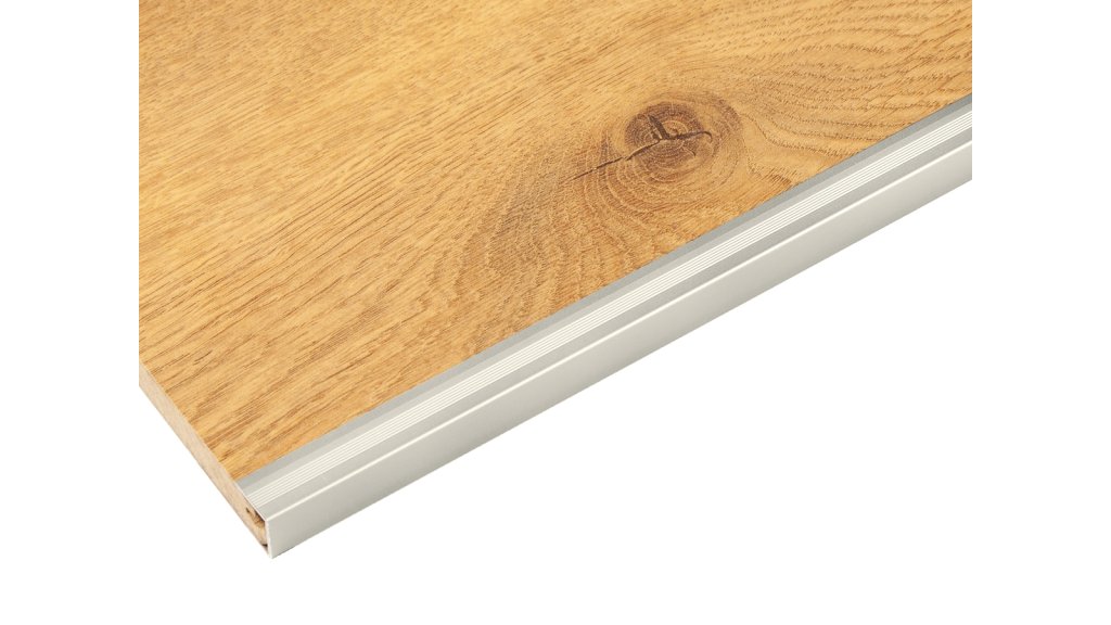 Ukončovací lišta pro podlahy 10-12 mm, Profilteam D-62, 13*2700 Inox E71