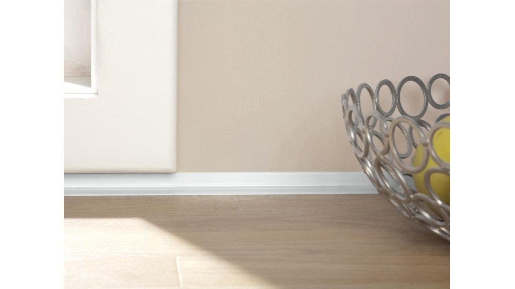 Ukončovací lišta pro podlahy u stěny Küberit 369 N/SK 18*12*2700 Stříbrná F4