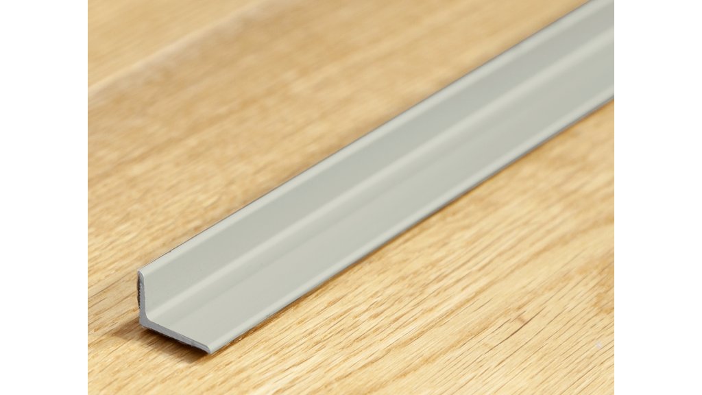 Ukončovací lišta pro podlahy u stěny Küberit 369 N/SK 18*12*2700 Imitace nerezi F2