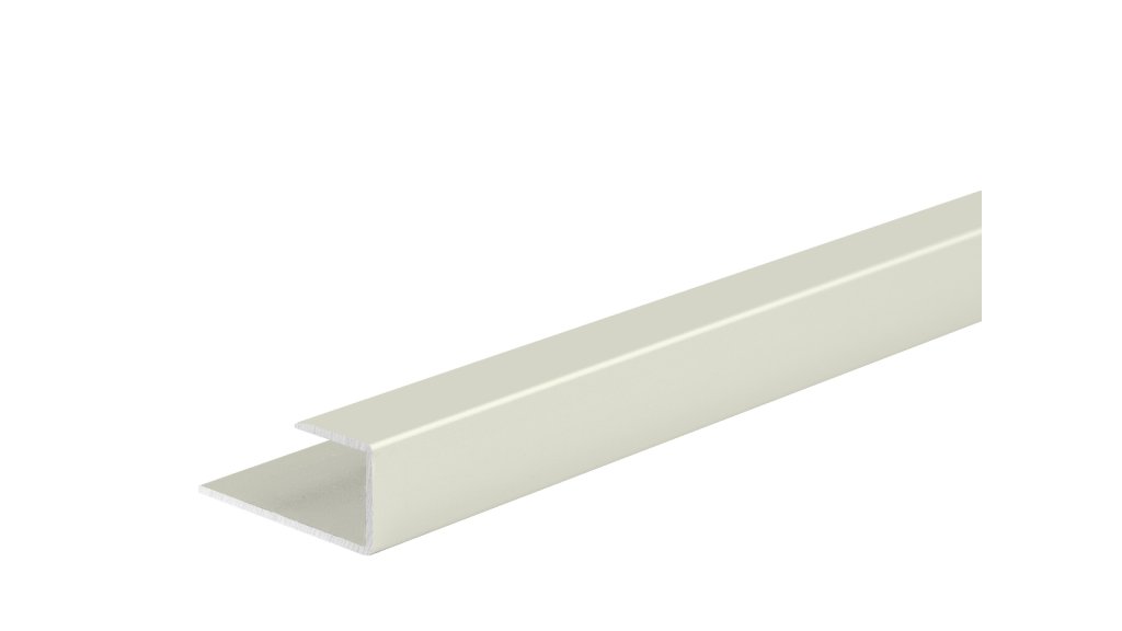 Ukončovací lišta pro podlahy 6-7 mm, Küberit 011, 13*2700 Imitace nerezi F2