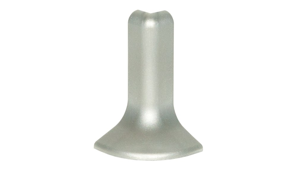 Vnější roh pro soklovou lištu Profilteam Q63 Inox