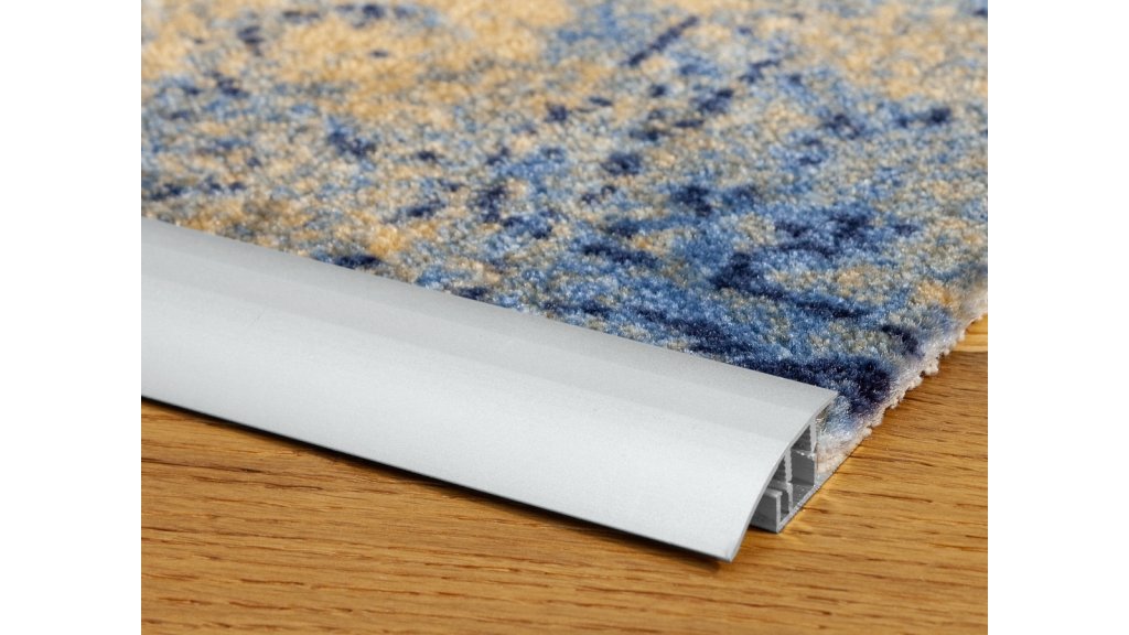 Vyrovnávací přechodová lišta Küberit 576 Design Clip 33*2700 Stříbrná F4