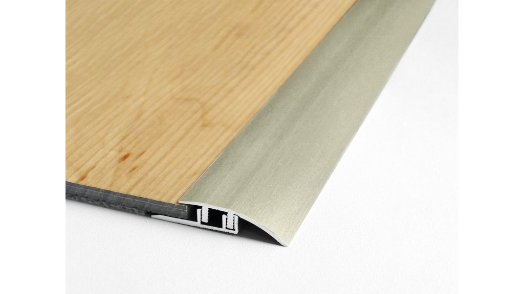 Vyrovnávací přechodová lišta Küberit 576 Design Clip 33*2700 Imitace nerezi F2G