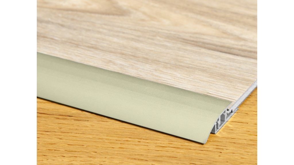 Vyrovnávací přechodová lišta Küberit 576 Design Clip 33*2700 Imitace nerezi F2G