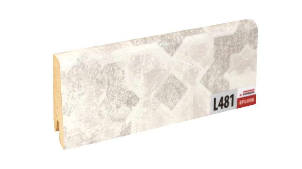 Egger L481 originální soklová lišta MDF 60 x 2400 mm