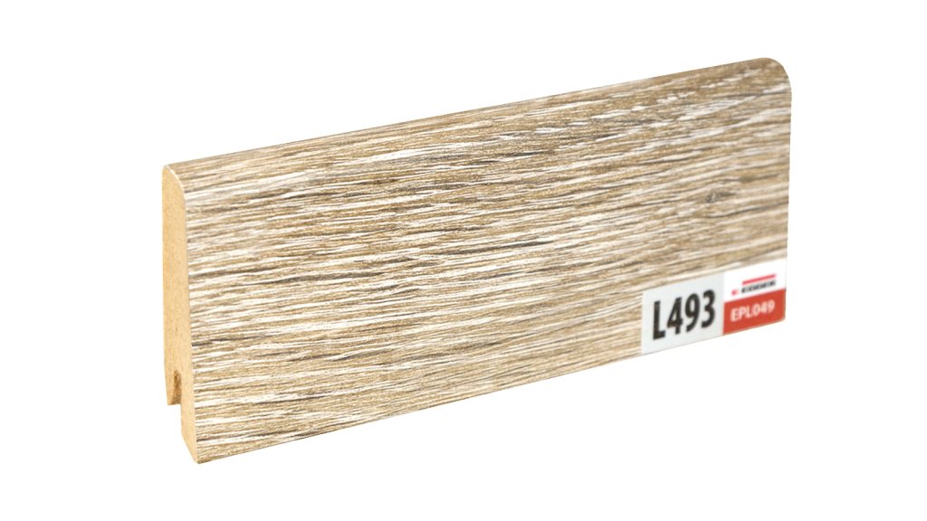 Egger L493 originální soklová lišta MDF 60 x 2400 mm
