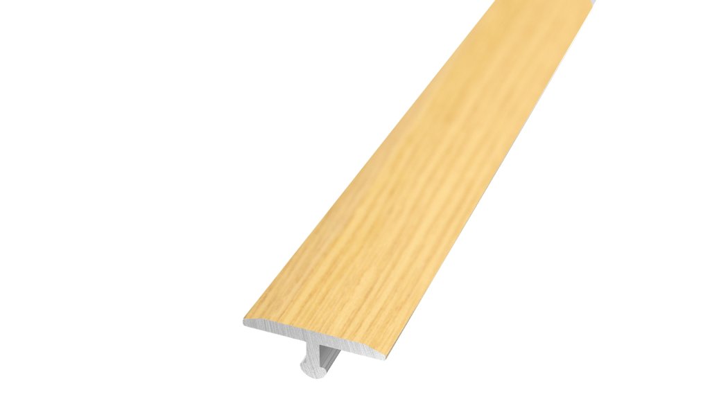 Přechodová lišta T Küberit 293 H plochá 28*2700 Dub světlý H30