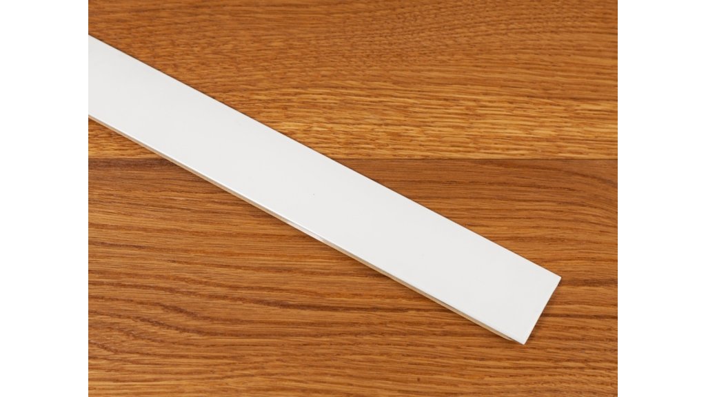 Přechodová lišta samolepící oblá Küberit 459 SK 30*900 Bílá F15, RAL 9016