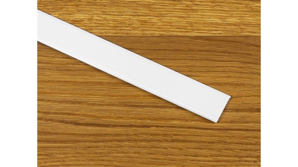 Přechodová lišta samolepící plochá Küberit 442 SK 25*1000 Bílá F15 RAL 9016