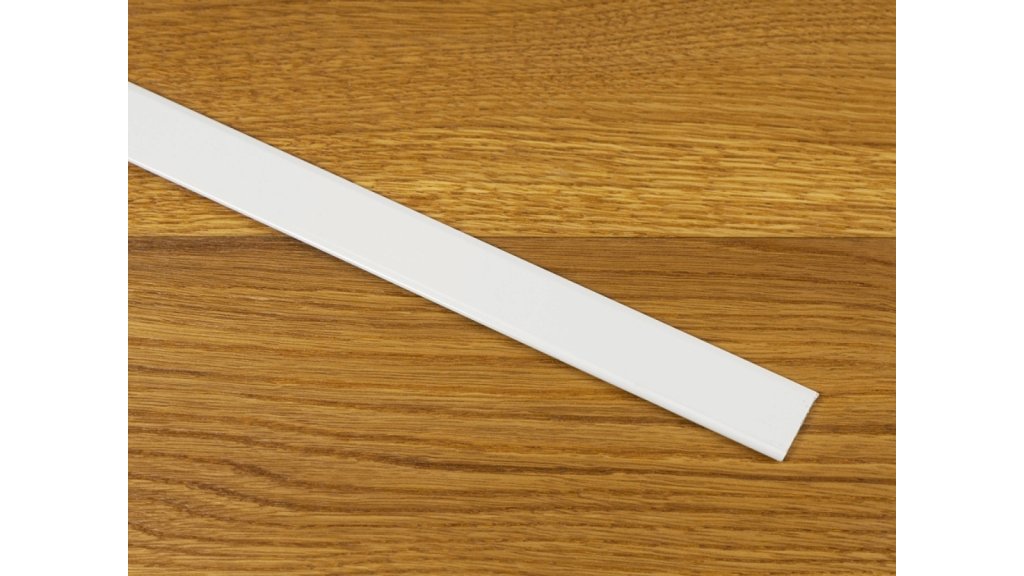 Přechodová lišta samolepící plochá Küberit 442 SK 25*1000 Bílá F15 RAL 9016