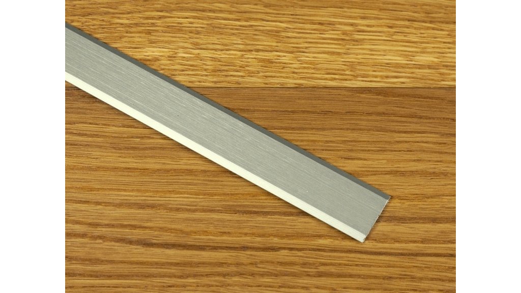 Přechodová lišta samolepící plochá Küberit 442 SK 25*1000 Imitace nerezi F2G