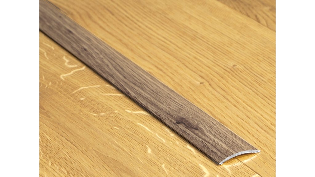 Přechodová lišta samolepící oblá Profilteam 40*2700 Ořech siena E922
