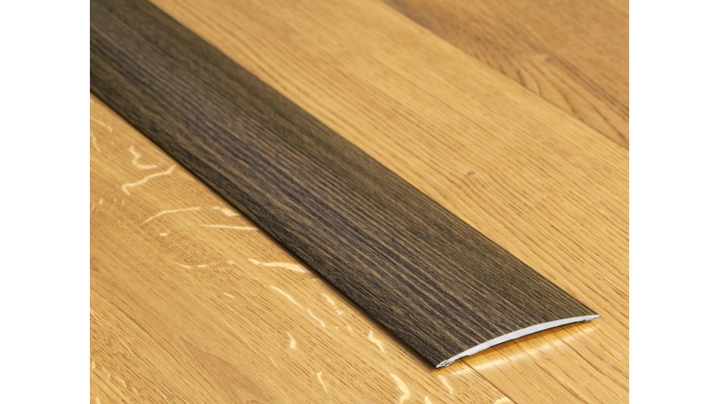 Přechodová lišta samolepící oblá Profilteam 40*1000 Wenge P02