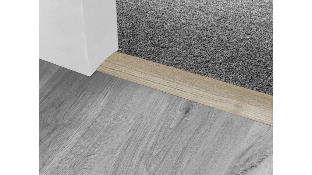 Přechodová lišta samolepící oblá Profilteam 80*1000 Teak antik P21